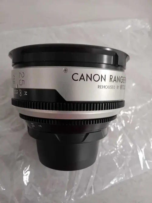 Lente Canon Rangefinder 25mm T2.1 LPL Rehoused TLS