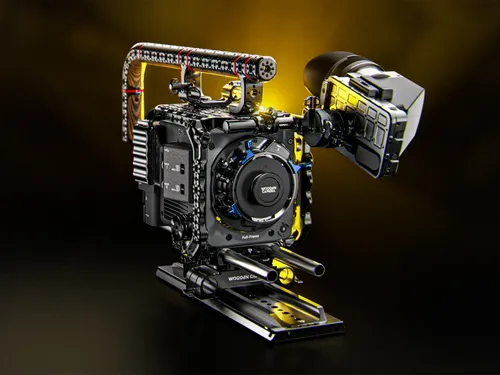 Kit Câmera Burano FF 8.6K PL/E SONY + Cage Elite Accessory System WOODEN CAMERA