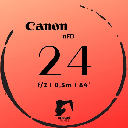 Lente Canon nFD 24mm f/2