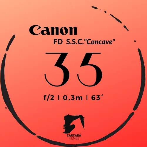 Lente Canon FD 35mm f/2 S.S.C. Concave (EF)