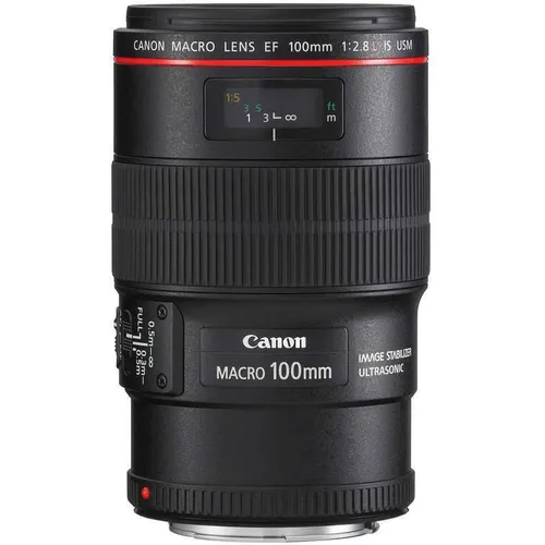 Lente 100mm f/2.8 IS USM MACRO CANON