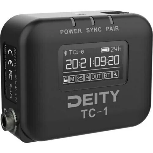 Kit Gerador de Timecode Sem Fio TC-1 (BNC/SDI) DEITY 