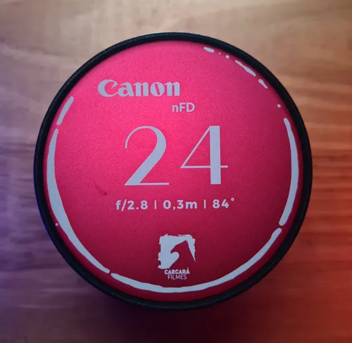 Lente Canon nFD 24mm f/2.8 (EF)
