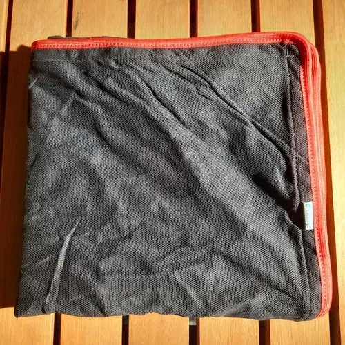 Pano Filó Preto Duplo 1,20x1,20m CALANGOTEX