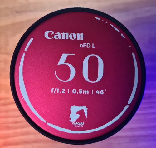 Lente Canon nFD 50mm f/1.2 L