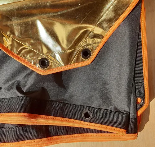 Pano Dourado Butterfly 3x3m