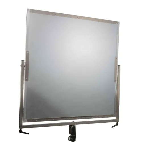 Rebatedor 1x1m 2 Faces (Espelho/Prata Martelado)