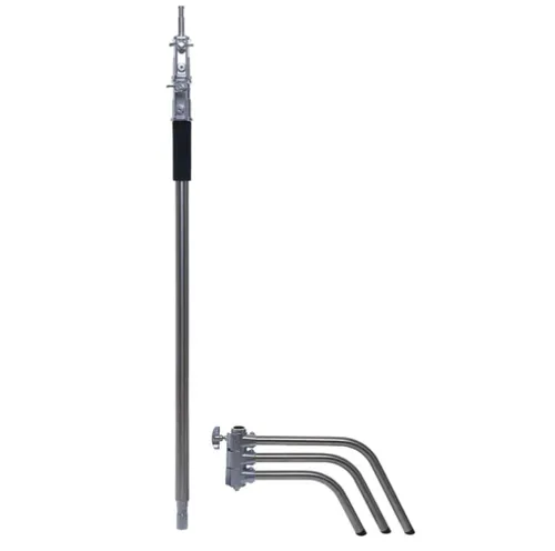 Kit Tripé Luva-Pino Century (2,6m-2 Estágios) QUEENIE