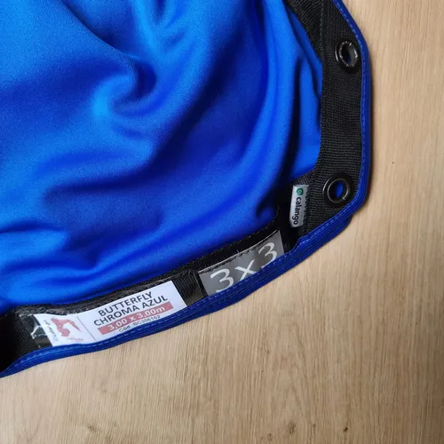 Kit Butterfly Dobrável 3X3m - Chroma (Verde e Azul)