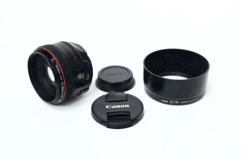 Lente Canon EF - 50mm f/1.2L Normal Autofocus 