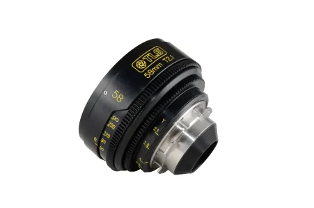 Lente Petzval 58mm T2.1 PL Rehoused TLS