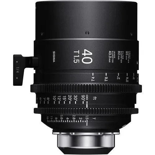 Sigma 40mm T1.5 FF High-Speed Cine Prime (PL Mount)
