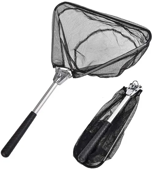 Foldable fishing net