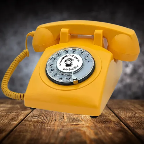 Natalia (Mustard) - Retro Audio Guestbook