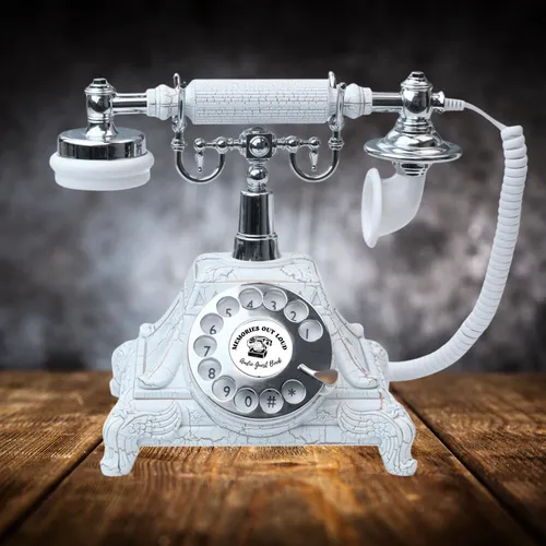 Rory (White & Silver) - Nouveau Audio Guestbook