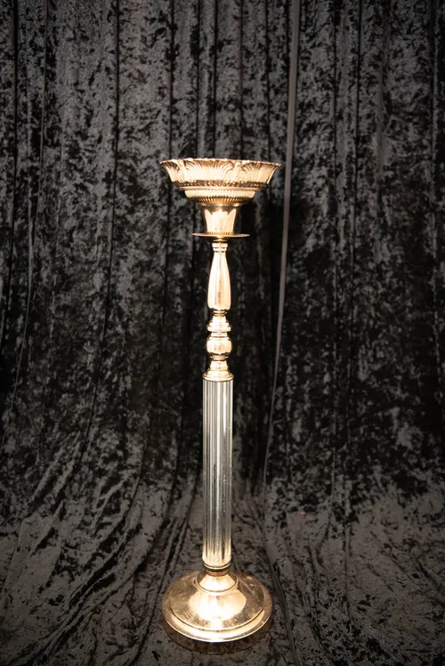 Crystal candle stick vase (R)