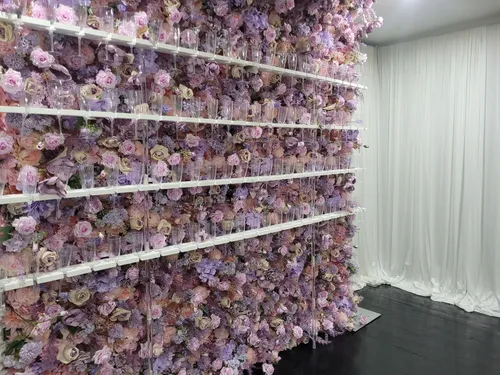 Flower Champagne Wall