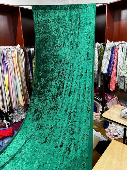 Green Velvet Drapes (R)