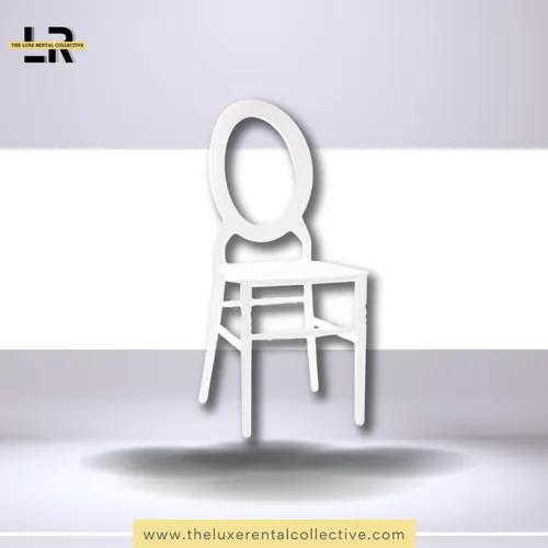 All White O-Back Chair (R)
