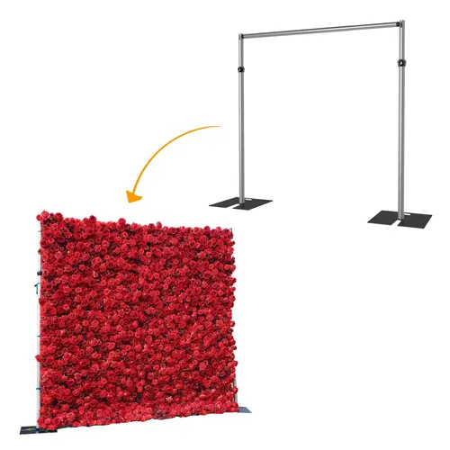 Flower wall stand