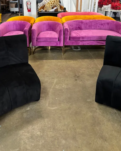 Purple Loveseat