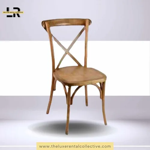 Wooden Crossback Chair (R)