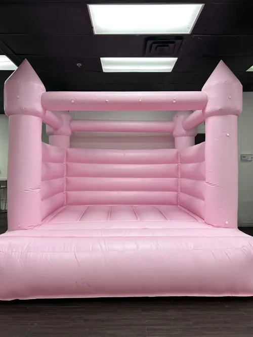 Indoor Pink Bounce House Castle prop (SH)