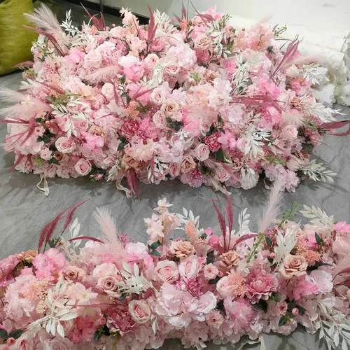 Extra Luxe Pink Flower Runner (R)