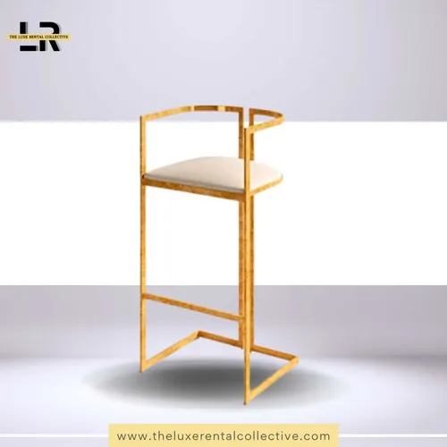 Luxe High Top Barstool Chair (R)