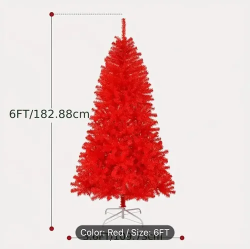 Red Christmas tree  (SH) 