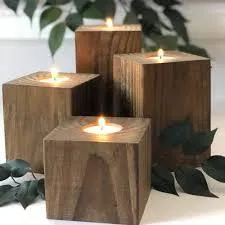 Wooden Candle Holders (SH)