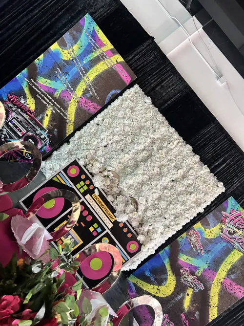 Boombox Table