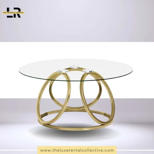 Glass Top Coffee Table (R)