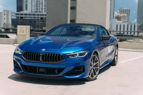 BMW 8-series M850i (convertible) - (Blue)
