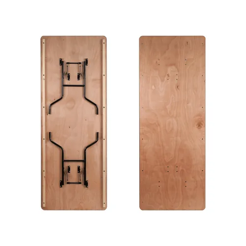 Эвхэгддэг модон ширээ / 243*76см / 