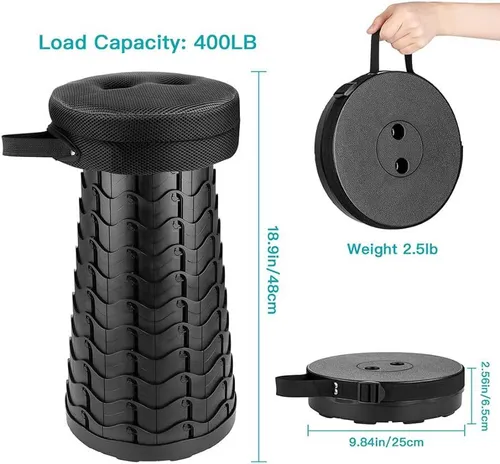 Mini Max Portable & Collapsible Stool Kit