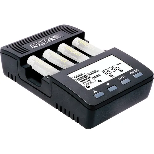 Powerex MH-C9000 WizardOne Charger-Analyzer for 4 AA / AAA NiMH / NiCD Batteries