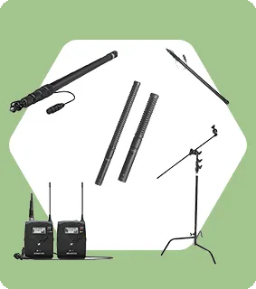 Two-Person Interview Mic Bundle (Lav + Boom)