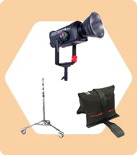 Aputure LS 600c Pro RGB LED Monolight Bundle