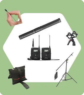 One-Person Interview Mic Bundle (Lav + Boom)