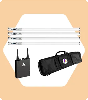 Astera Titan Tubes – 4-Light Wireless Bundle