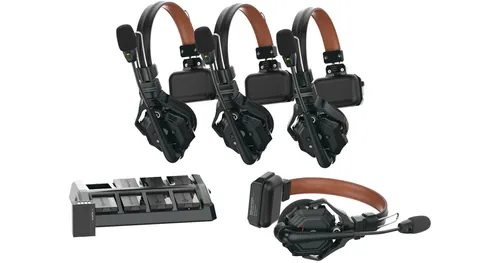 Hollyland Solidcom C1 Pro-4S Full-Duplex ENC Wireless Intercom System with 4 Headsets (1.9 GHz)