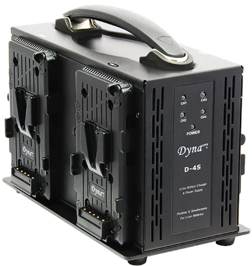 Dynacore D-4S 4-Bay V-Mount Battery Charger