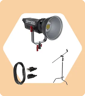 Aputure LS C300d LED Light Bundle
