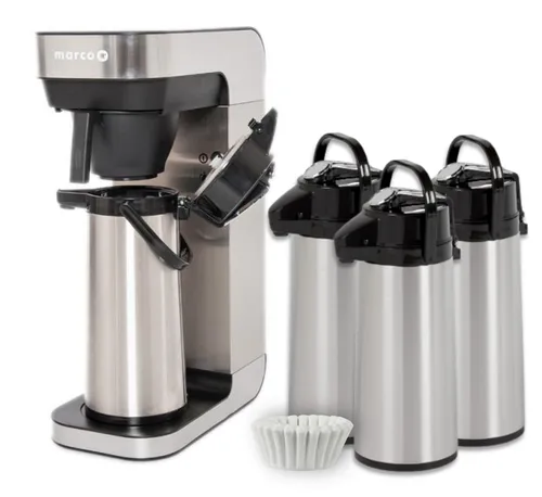 PERTH BRU Percolator & 4 Airpots