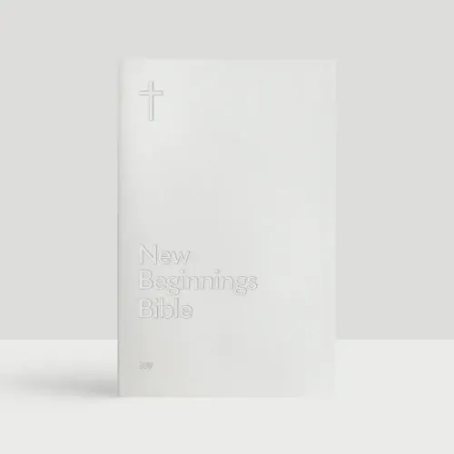 PERTH NIV New Beginnings Bible, White