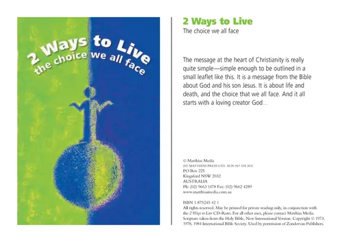 PERTH 2 Ways to Live, Tract