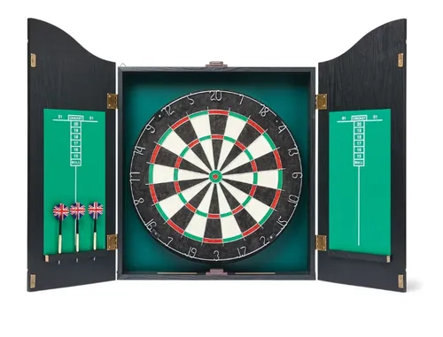 PERTH Dartboard & Cabinet