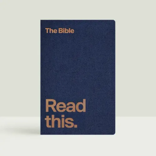 PERTH NLT Read This Bible, Blue
