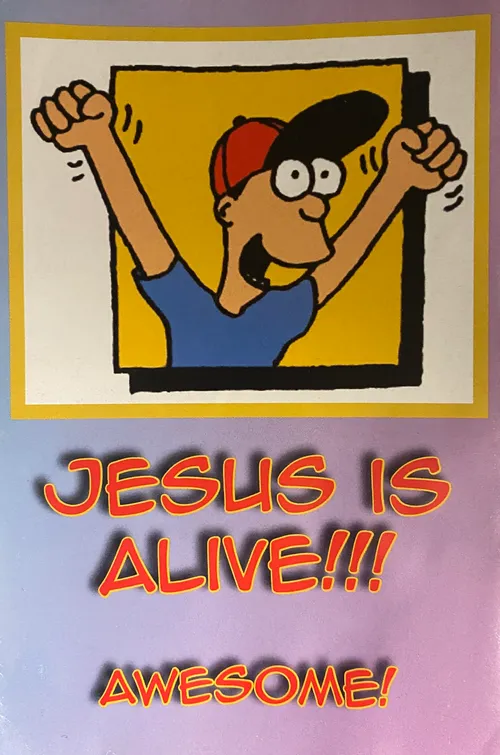 PERTH Jesus is Alive, Tract